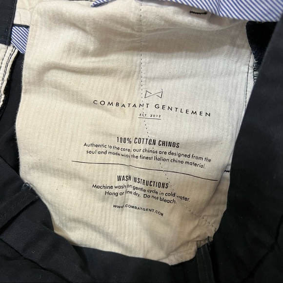 Navy Blue Slim Chino’s - Picture 6 of 7